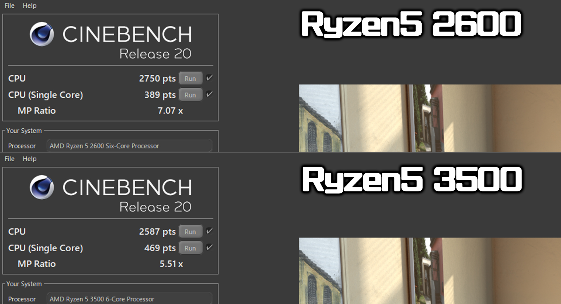Ryzen5 3500vs2600 新旧ミドルスペックCPUを性能比較して最強コスパを探る | ザコなりに日進月歩